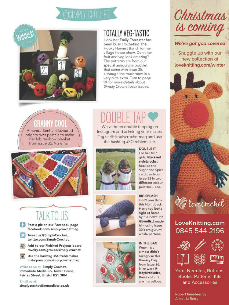Simply Crochet  Issue 37 2015 - 輕描淡寫 - 輕描淡寫