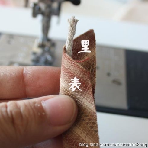 妙布手工課堂---拼布包包嵌條的制作教程