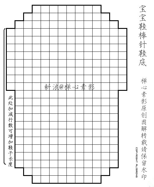 【手作5】兩款通用的寶寶鞋底（圖解） - 禪心素影 - 心無塵 天地寬