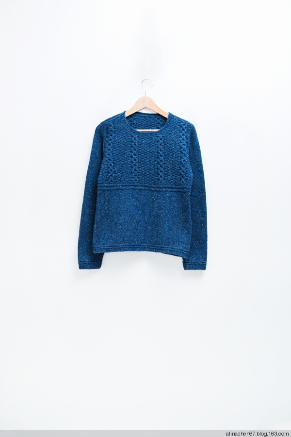 Alvy Modern Gansey Pullover - Alina - 艾蓮娜