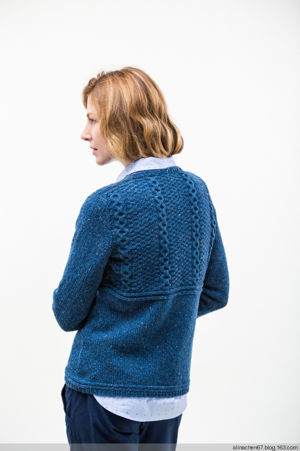 Alvy Modern Gansey Pullover - Alina - 艾蓮娜