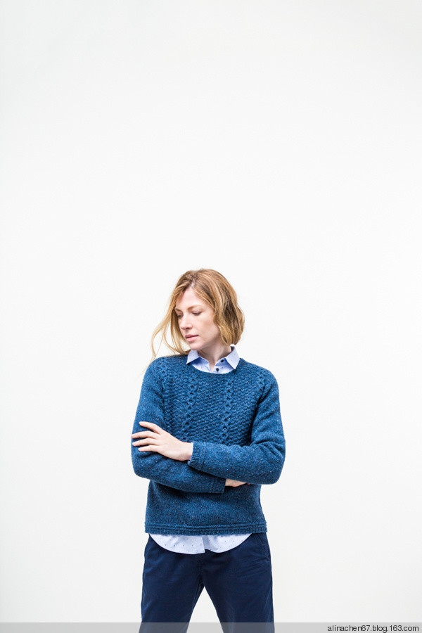 Alvy Modern Gansey Pullover - Alina - 艾蓮娜