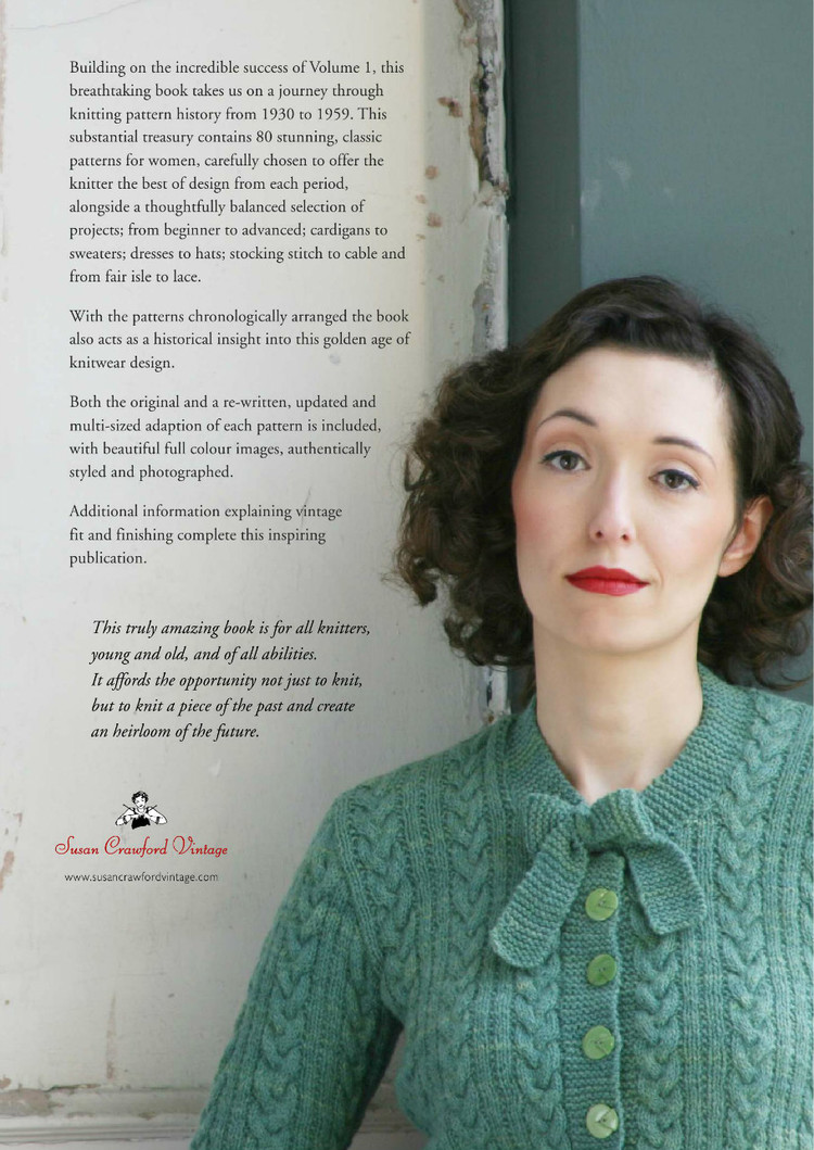 A Stitch in Time :Vintage Knitting Patterns 1930-1959, Vol.2 - 輕描淡寫 - 輕描淡寫