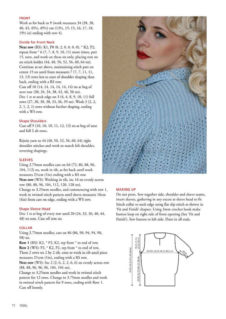 A Stitch in Time :Vintage Knitting Patterns 1930-1959, Vol.2 - 輕描淡寫 - 輕描淡寫