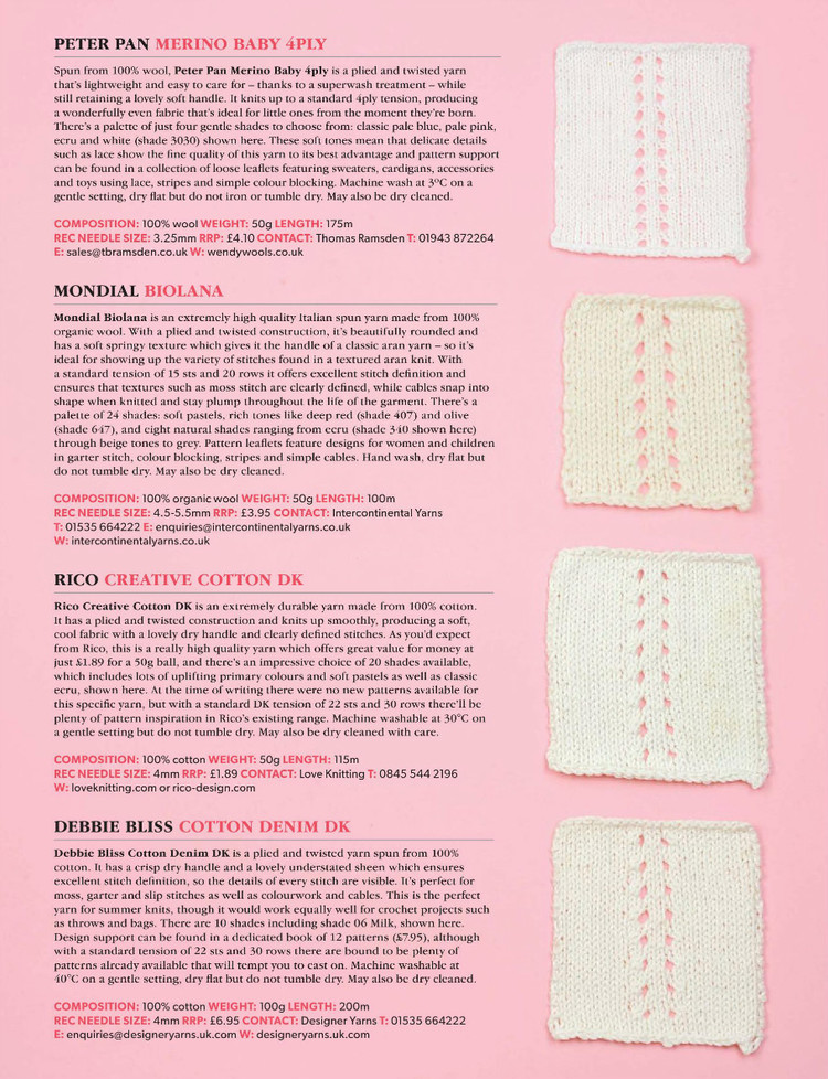 Knitting  Issue 151 2016 - 輕描淡寫 - 輕描淡寫