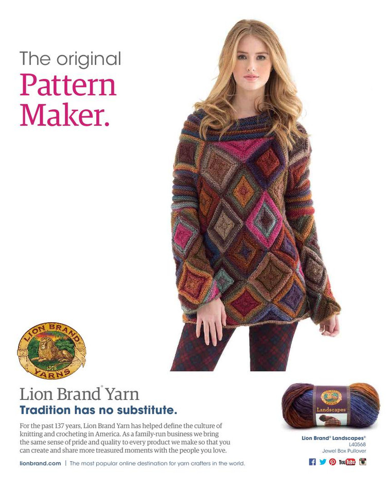 Creative Knitting Winter 2015 - 輕描淡寫 - 輕描淡寫