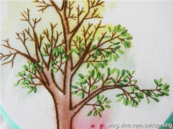 [轉載]原創手繪十刺繡教程鈥斺斔募