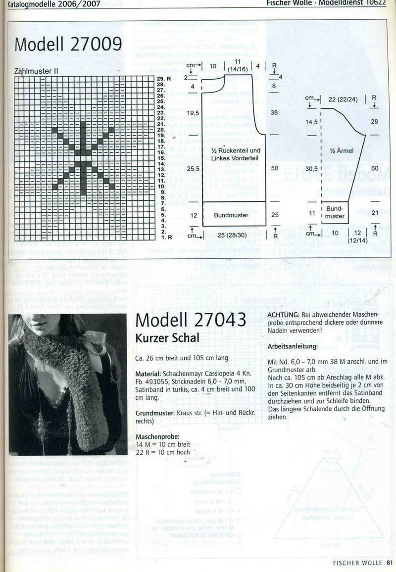 fischer wolle Anleitungsheft.2006/2007 - li98929 - 老妖兒的博客