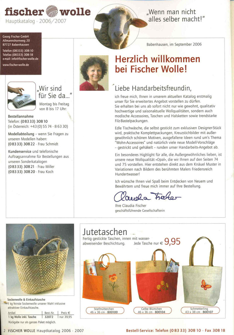 fischer wolle Anleitungsheft.2006/2007 - li98929 - 老妖兒的博客