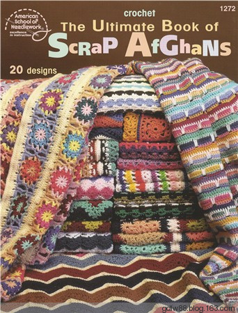 The Ultimate Book Of Scrap Afghans(1) - 木棉花 - 雨茫茫，霧茫茫，盼望花開，花已落……