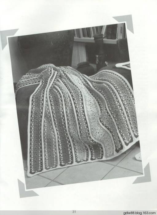 The Ultimate Book Of Scrap Afghans(1) - 木棉花 - 雨茫茫，霧茫茫，盼望花開，花已落……