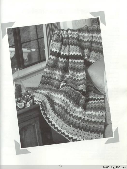 The Ultimate Book Of Scrap Afghans(1) - 木棉花 - 雨茫茫，霧茫茫，盼望花開，花已落……