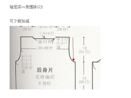 領，掛肩，袖山收針方法 - 若芊 - 青青綠草園