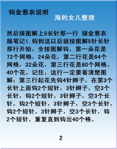 給自己鉤的金蔥衣 - 蘋果園 - 蘋果園的博客 給自己鉤的金蔥衣 - 蘋果園 - 蘋果園的博客