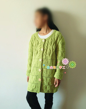 葉芽兒（1530)---女童羊毛大衣 - 指尖飛揚 - 指尖飛揚