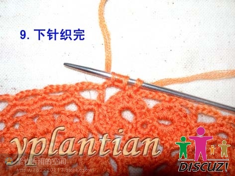 “菊影”一線連（一片藍(lán)天老師的教程） - 明天 - 明天更美好