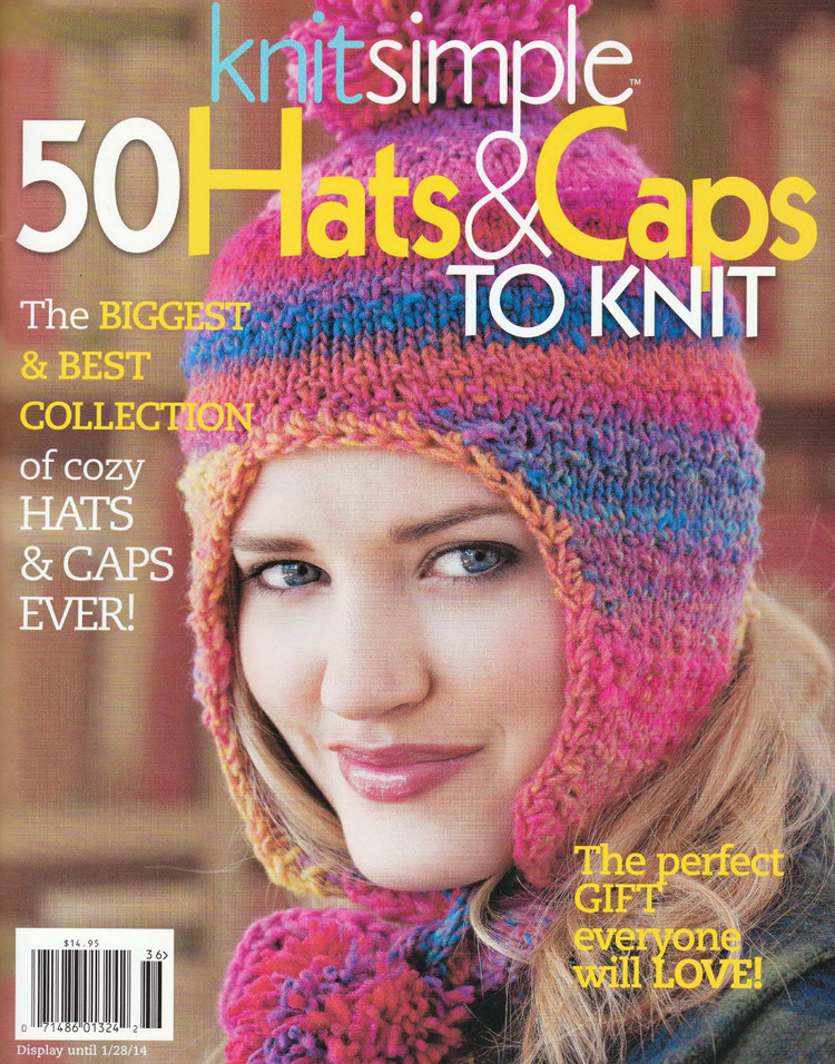 Knit Simple： 50 Hats  Caps to Knit - 輕描淡寫 - 輕描淡寫