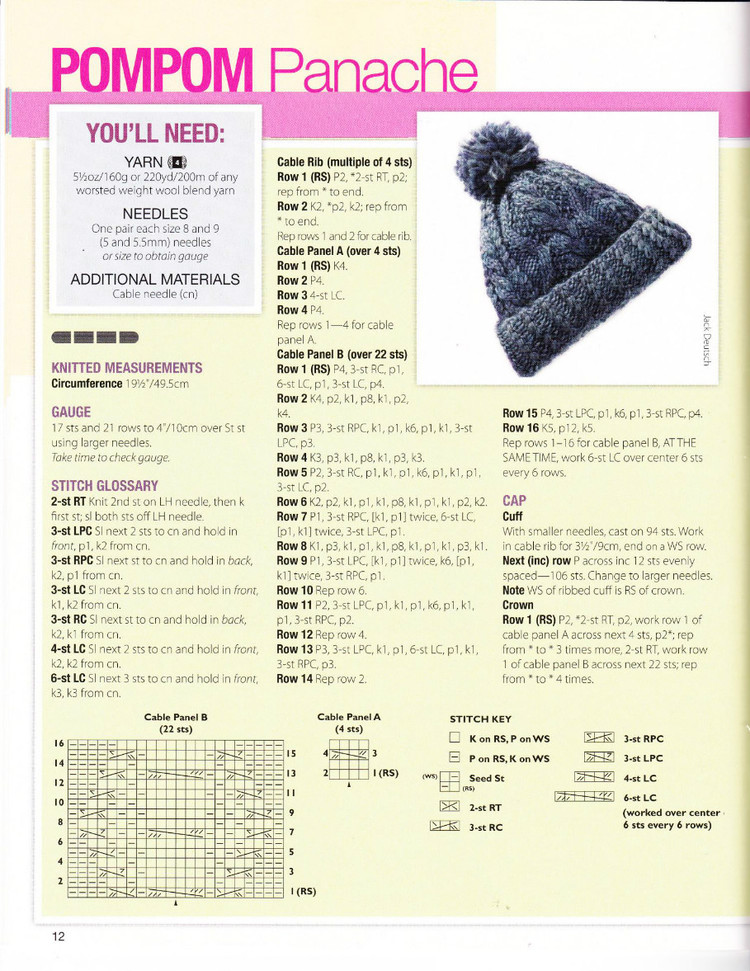 Knit Simple： 50 Hats  Caps to Knit - 輕描淡寫 - 輕描淡寫