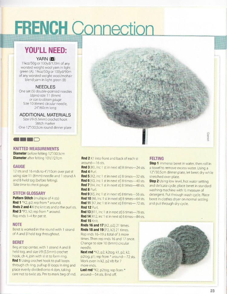 Knit Simple： 50 Hats  Caps to Knit - 輕描淡寫 - 輕描淡寫