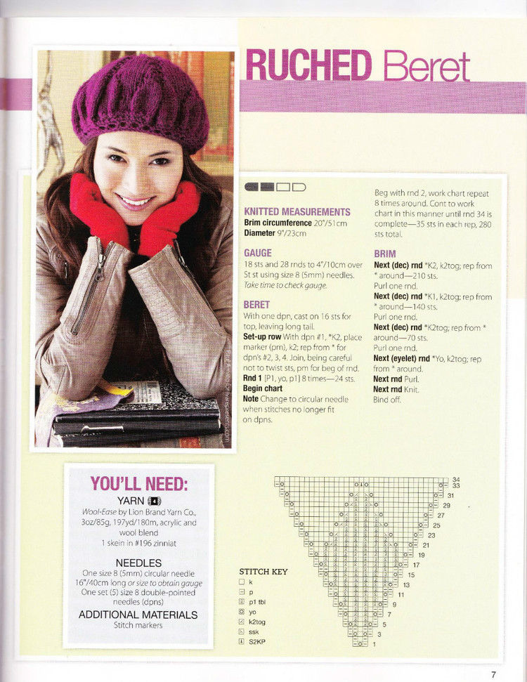 Knit Simple： 50 Hats  Caps to Knit - 輕描淡寫 - 輕描淡寫