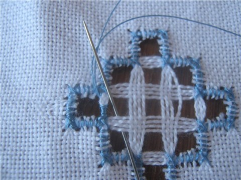 刺繡教程：透雕 - maomao - 我隨心動