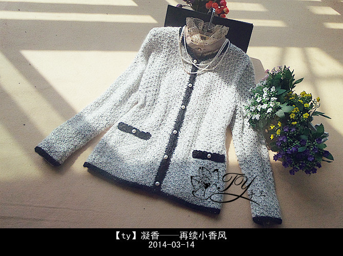 1414——凝香——再續(xù)小香風(fēng)（附口袋織法） - ty - ty 的 編織博客