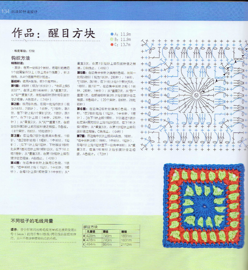 100祖母方格花樣圖典 - li98929 - 老妖兒的博客