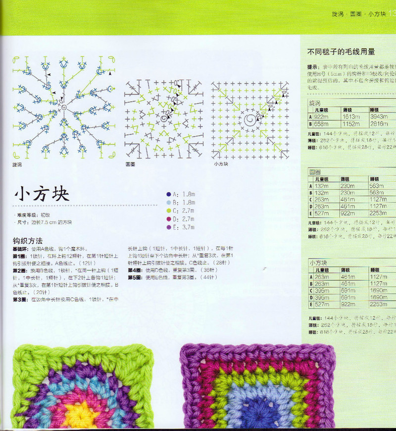 100祖母方格花樣圖典 - li98929 - 老妖兒的博客