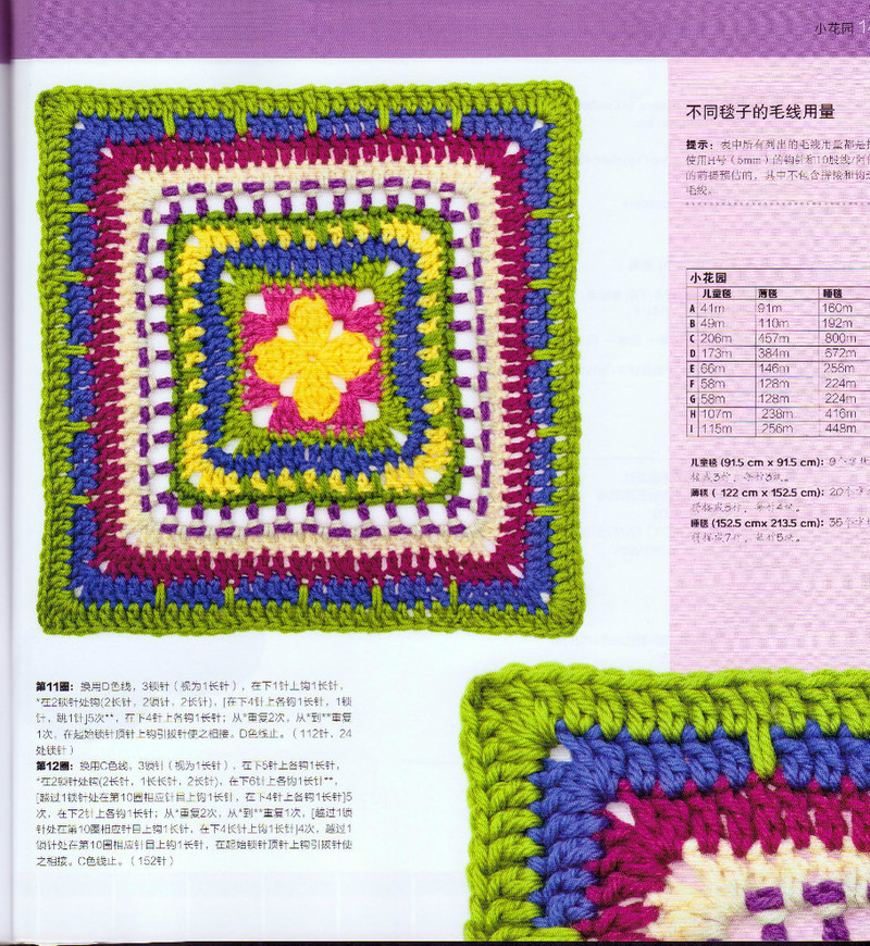 100祖母方格花樣圖典 - li98929 - 老妖兒的博客