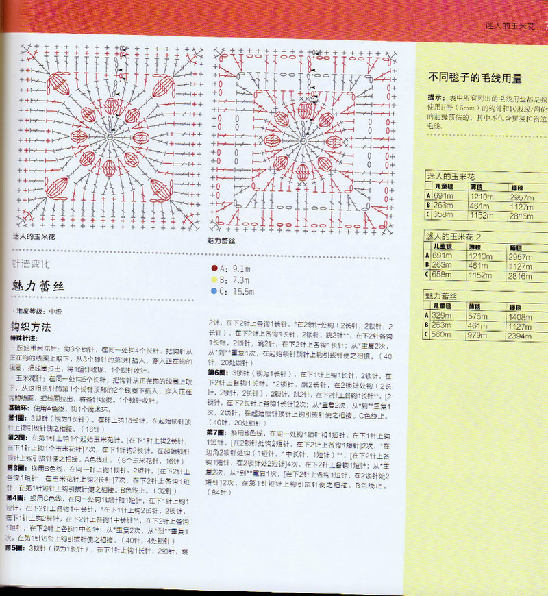 100祖母方格花樣圖典 - li98929 - 老妖兒的博客