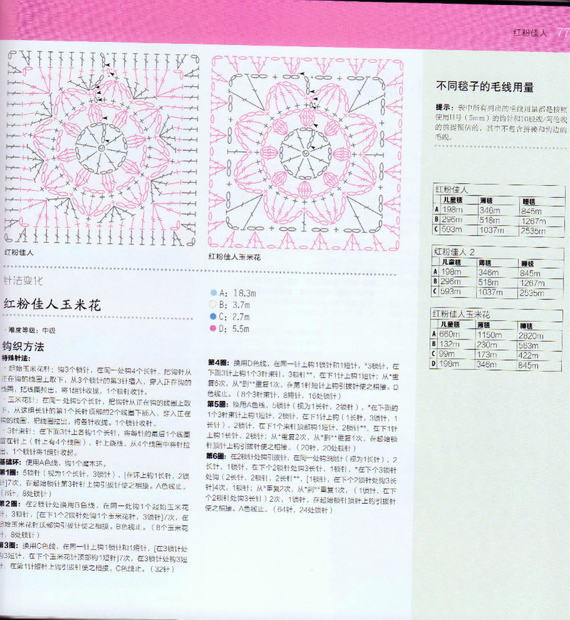 100祖母方格花樣圖典 - li98929 - 老妖兒的博客