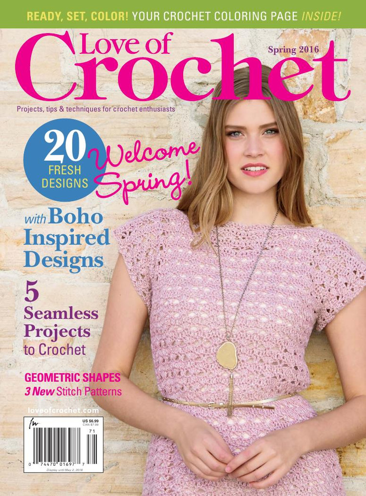 Love of Crochet  Spring 2016 - 輕描淡寫 - 輕描淡寫