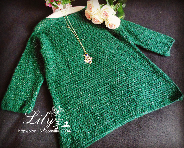 【Lily】--春暖--手編大好極簡鉤衣 - Lily - Lily的手工編織天地