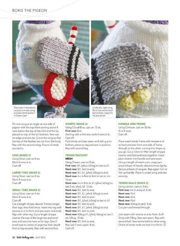 Knit Today Issue 113 2015 - 輕描淡寫 - 輕描淡寫